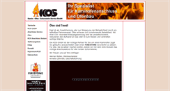 Desktop Screenshot of kaminofenanschluss.de